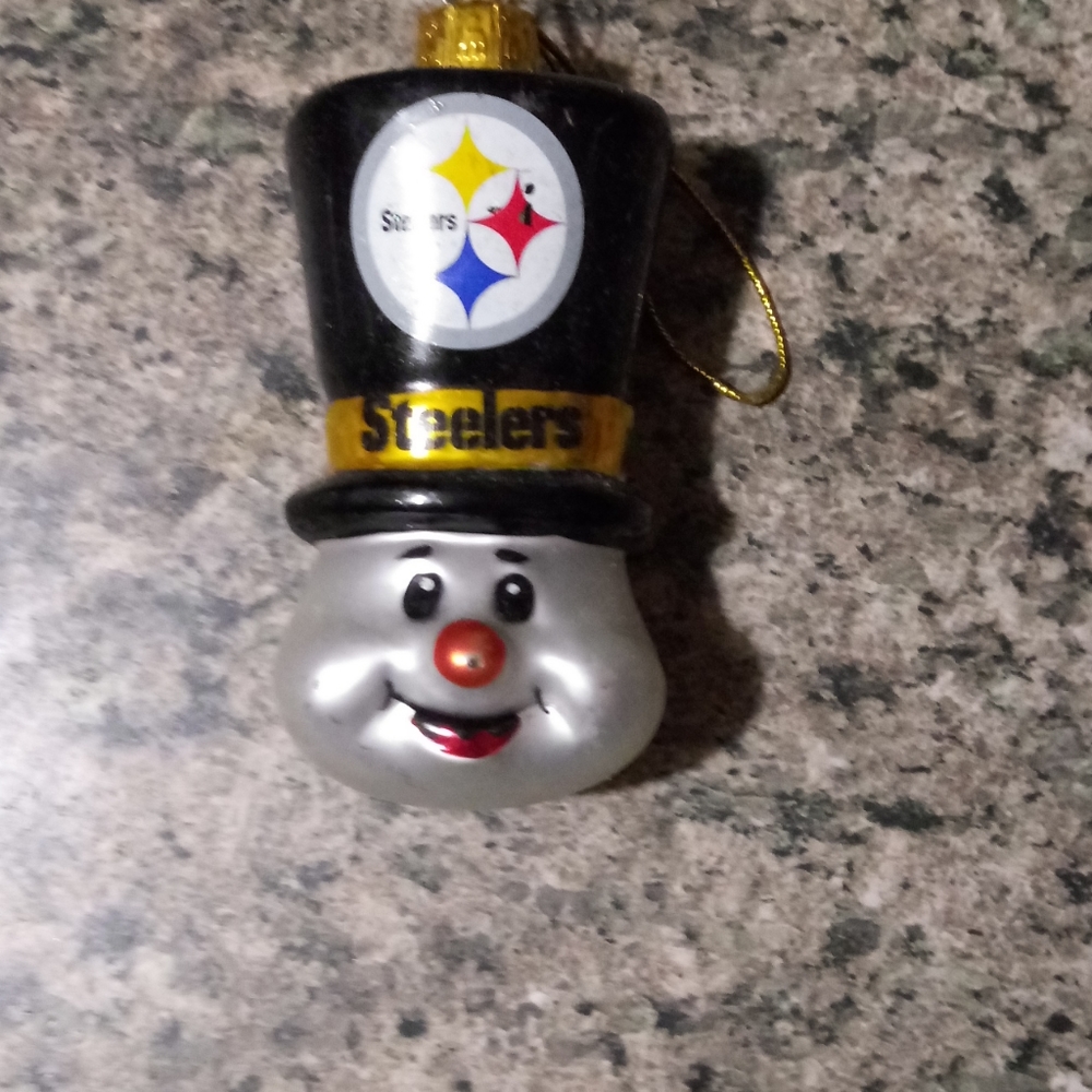 Vintage Steelers Christmas Ornament